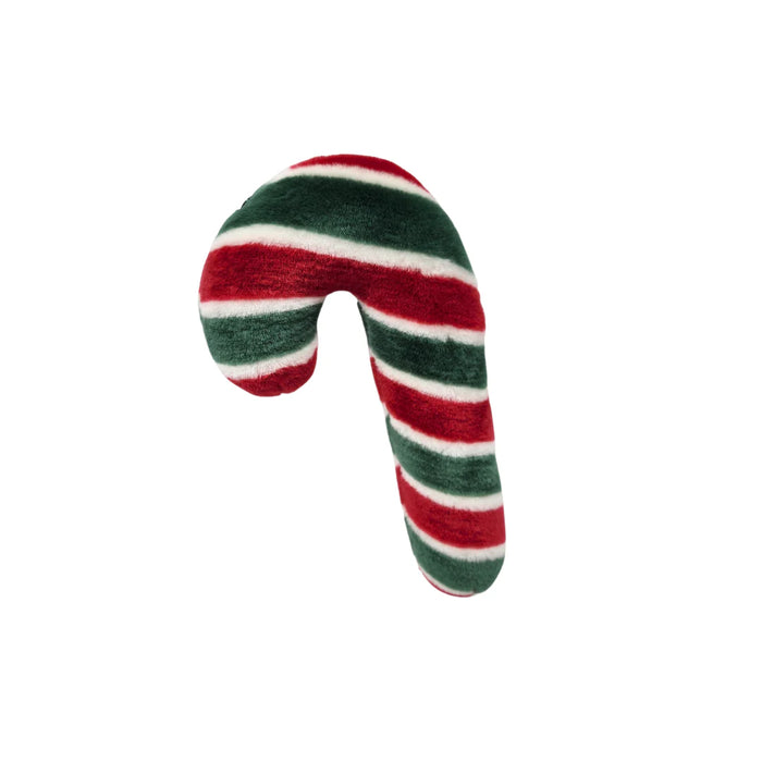 Fluff & Tuff® | Candy Cane Small Christmas Dog Toy 2023