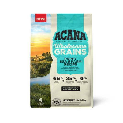 Acana | Wholesome Grains Puppy Sea & Farm Recipe Dry Dog Food