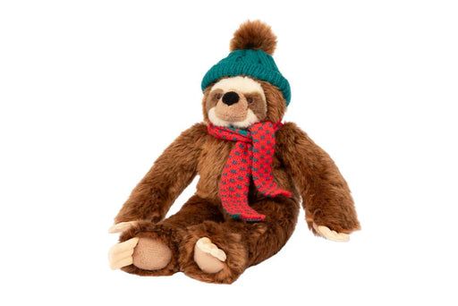 Fluff & Tuff | Eddie Sloth Christmas Dog Toy 2024