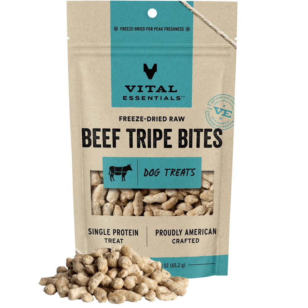 Vital Essentials | Beef Tripe Bites 2.3 oz